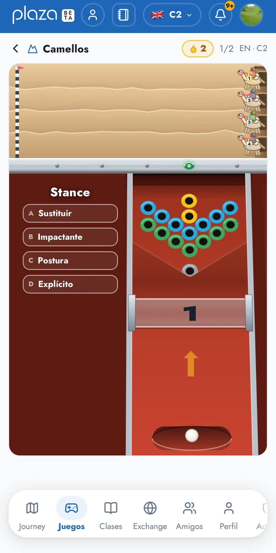 Minijuego de Blue Parrot Plaza