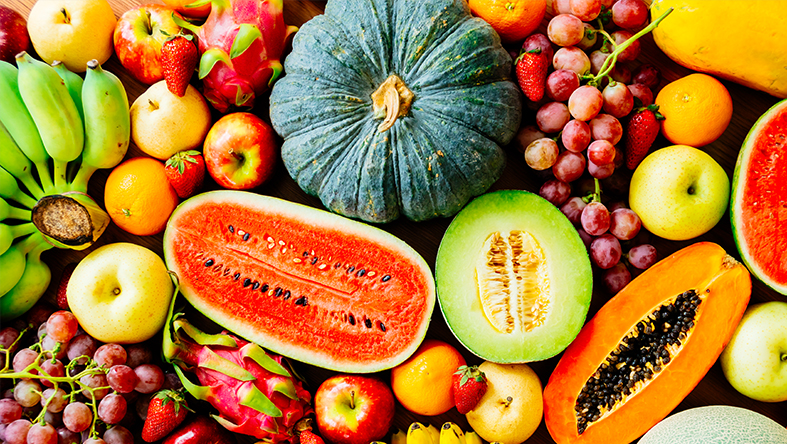 Nombres de frutas en francés para niños